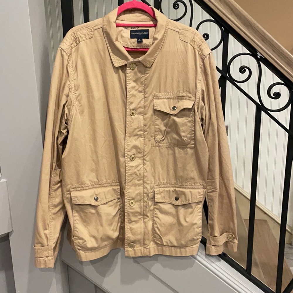Men’s banana republic XL shacket